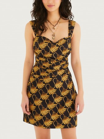 Vestido Curto Banana Tassel Mini