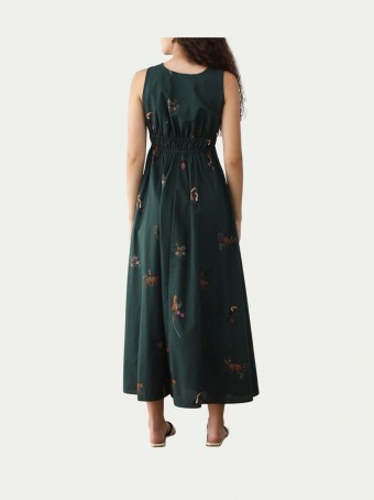 Vestido Farm Longo Florestinha