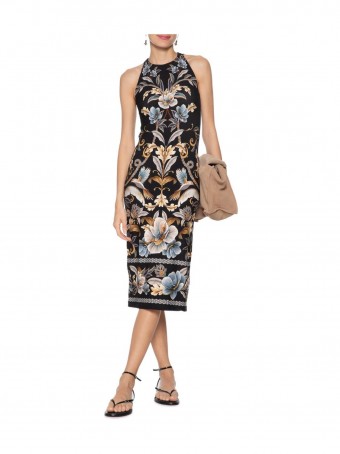 Vestido Midi Jardim Real