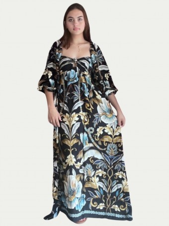 Vestido Longo MG Jardim Real