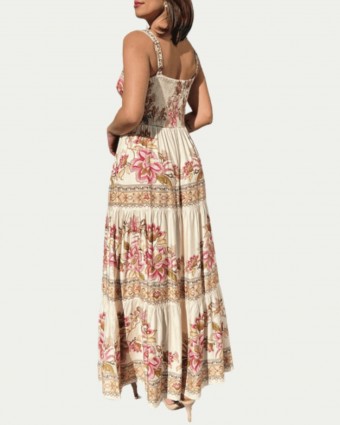 Vestido Farm Cropped Jardim Majestoso