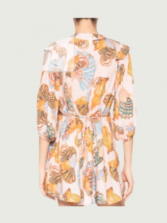 Vestido Curto Festa de Concha