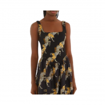 Vestido Midi Zebra E