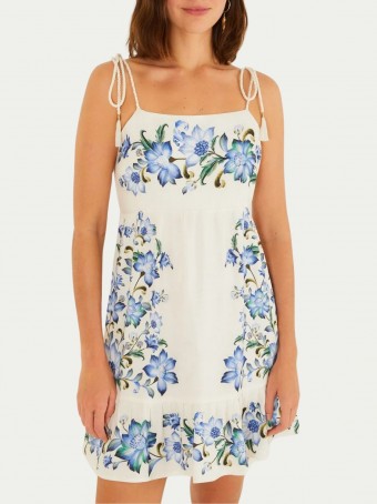 Vestido Curto de Alça Laura