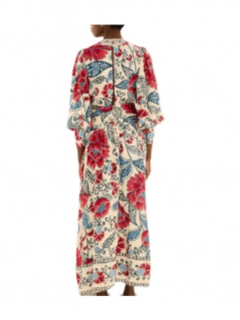 Vestido Longo Manga Francisca