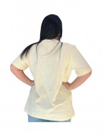 T-shirt Média Bicicleta Aves