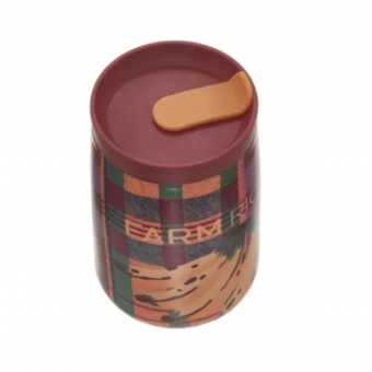 Copo Farm Q Sede 450ML Sofia Xadrez