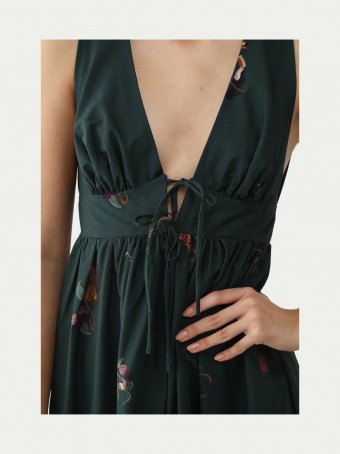 Vestido Farm Longo Florestinha