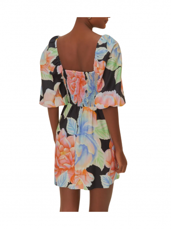 Vestido Curto Floral Sofia