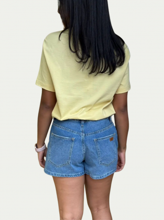 Tshirt Farm Média Soy Brasil Amarelo Selo