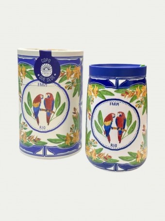 Copo Farm Que Sede 450ML Destino Tropical