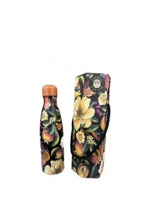 Garafa Farm glub Glub 500ML Romance em Flor Preto