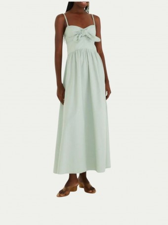 Vestido Alcinhas Amarração Frente