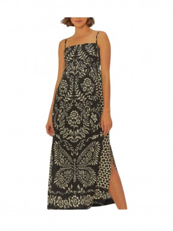 Vestido Cropped Localizado Borbolina
