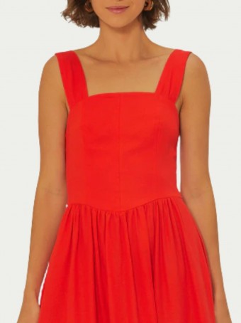 Vestido Corselet Cropped
