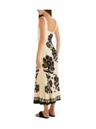 Vestido Languido Floral Arabasque