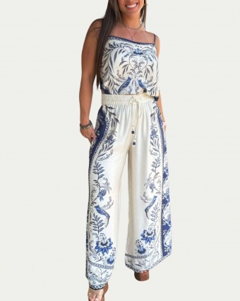 Calça Farm Pantalona Nina