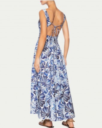 Vestido Farm Cropped Paraíso de Flor