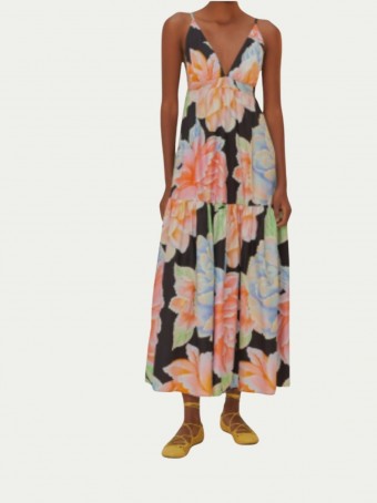 Vestido Cropped Floral Sofia