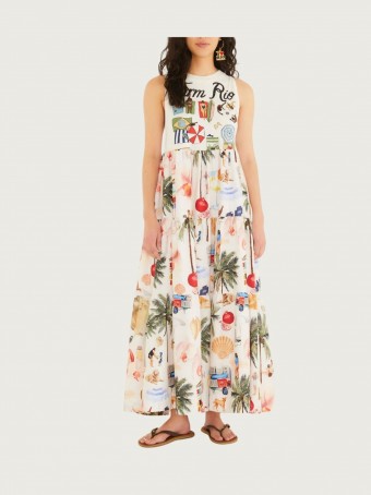 Vestido Midi Praia Carioca