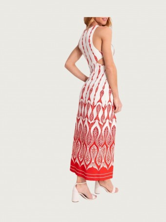 Vestido Recorte Peixe Correnteza