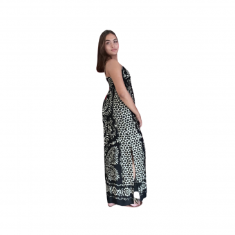 Vestido Cropped Localizado Borbolina