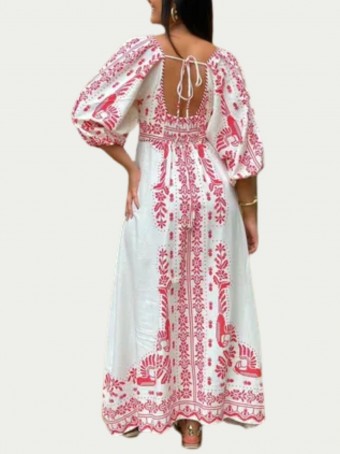 Vestido Longo Relicário Tropical