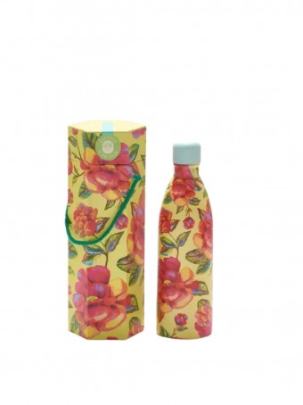 Garrafa 1L Farm Glub Glub Céu de Flor Amarelo