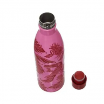 Garrafa 750ML Farm Glub Amalfi Vermelho | Aço Inoxidável - Térmico