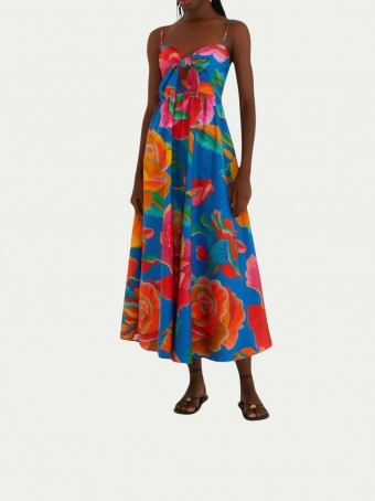 Vestido Marias Rosas Pintadas