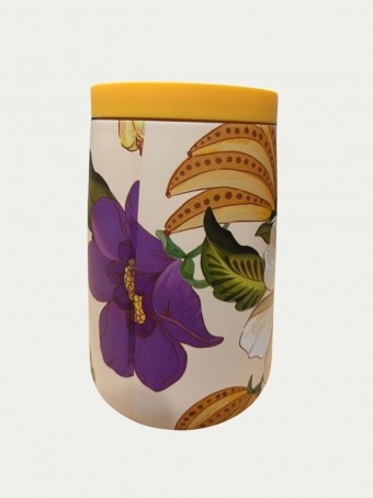 Copo Farm Que Sede 450ML Pássaro em Flor