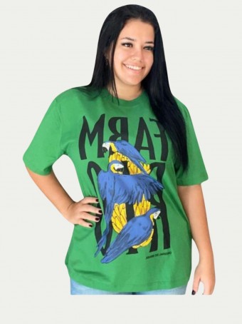 T-shirt Média Farm Rio Arara Bananeira V
