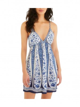 Vestido Curto Porcelana