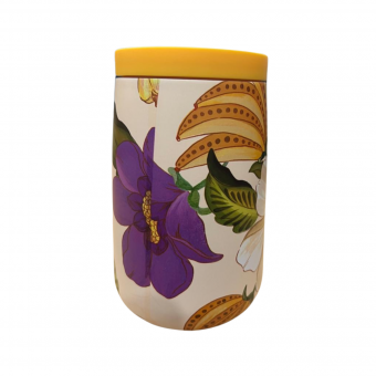 Copo Farm Q Sede 450ML Pássaro em Flor