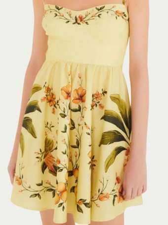Vestido Curto bosque Chic