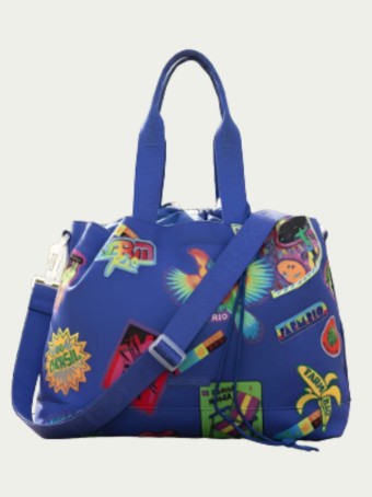 Totebag Farm Carioca Esporte Patch Rio Azul