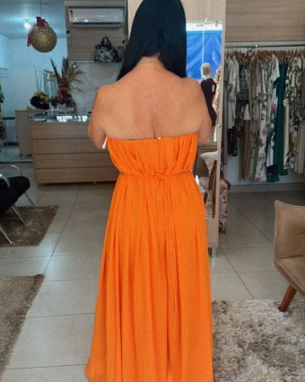 Macacão Solto Tomara Que Caia Rosa Lança Perfume