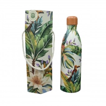 Garrafa Farm Glub Glub 1L Tropicalia / Aço Inoxidavel - Térmico