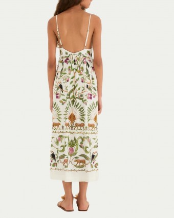 Vestido Farm Cropped Floresta Doce