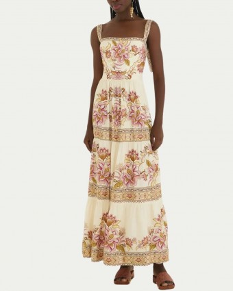Vestido Farm Cropped Jardim Majestoso