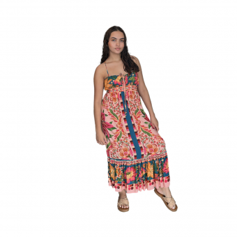 Vestido Midi Cor da Flor