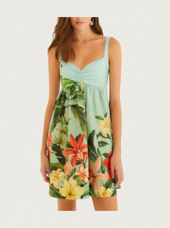 Vestido Curto Jardim Eva E