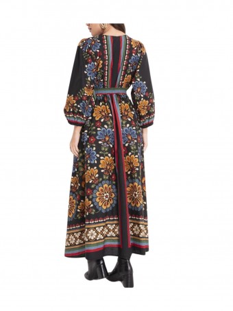 Vestido Longo Lenço Latina