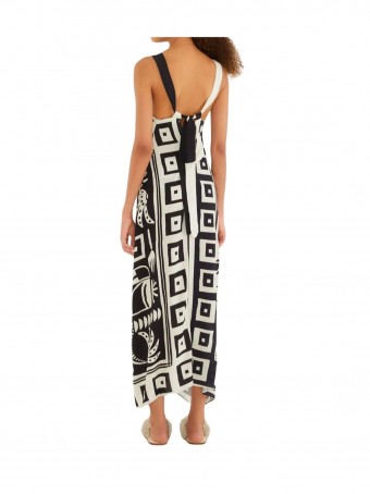 Vestido Cropped Lenço Tropicano