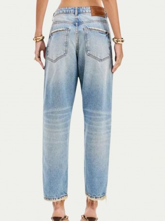 Calça Jeans Baggy Super High