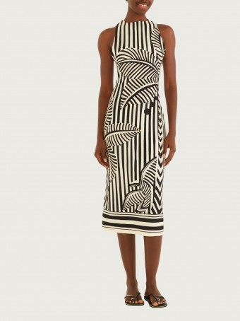 Vestido Midi Listra Tropical