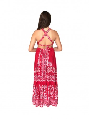 Vestido Longo Relicário Tropical E