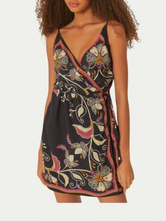 Vestido Curto Lenço Lia
