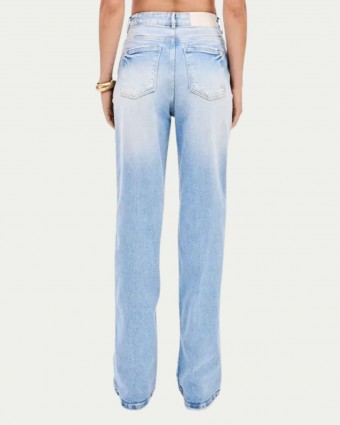 Calça Jeans Reta Super High