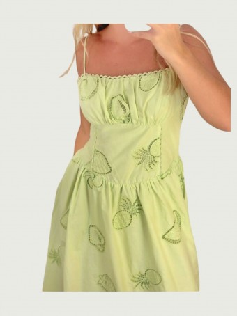 Vestido Longo Laise Buque